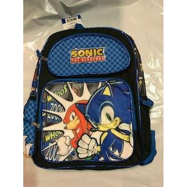 Ssxvjaioervrf Sonic The Hedgehog Knuckles The Echidna Boys,Girls,Youth Backpack Suitable for 17 Inches Bag 